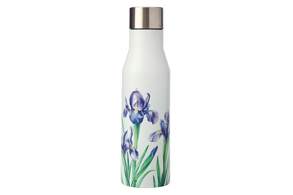Термос-бутылка вакуумная 0.4л Maxwell & Williams Ирисы