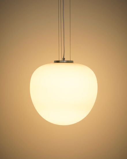 Подвес Ardali из тонированного стекла и стали с матовой отделкой, диаметр 40 см