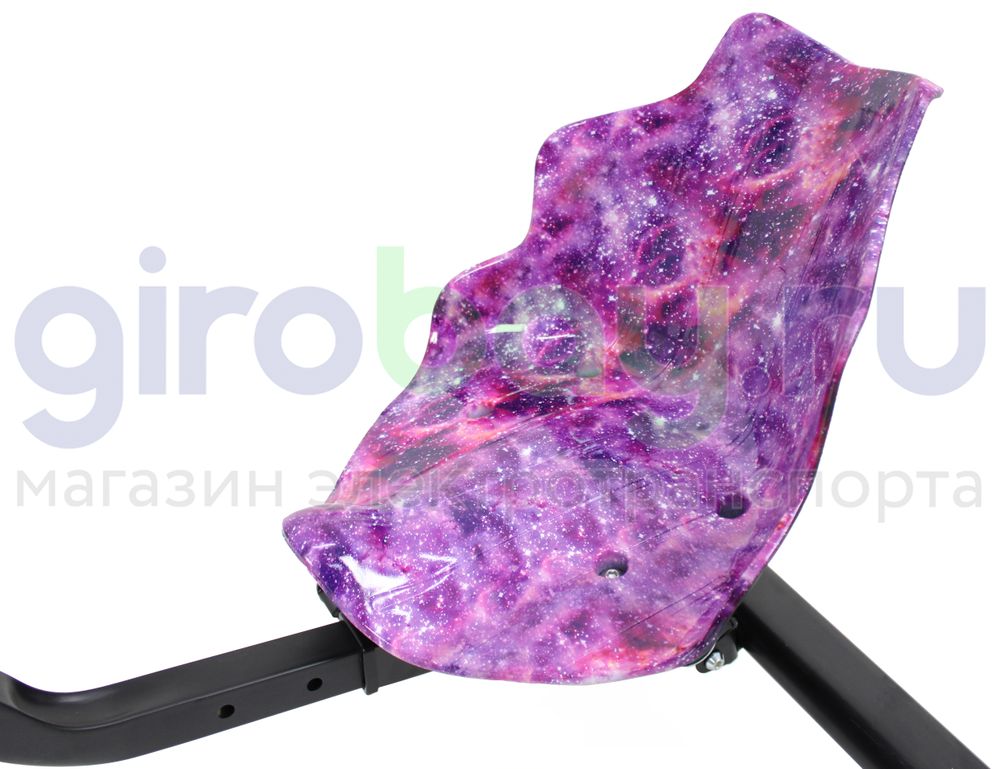 Электро Дрифт-карт IKINGI Drift Cart P2 250W (36V/4.4Ah) - Фиолетовый Космос фото №14