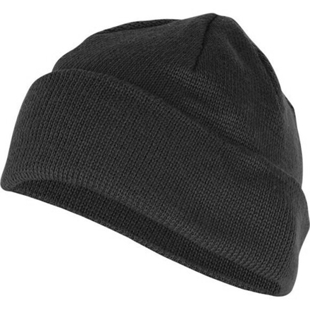 Шапка вязаная черная