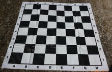 Напольные шахматы с виниловой доской 1,75 х 1,75 м, Король 41 см