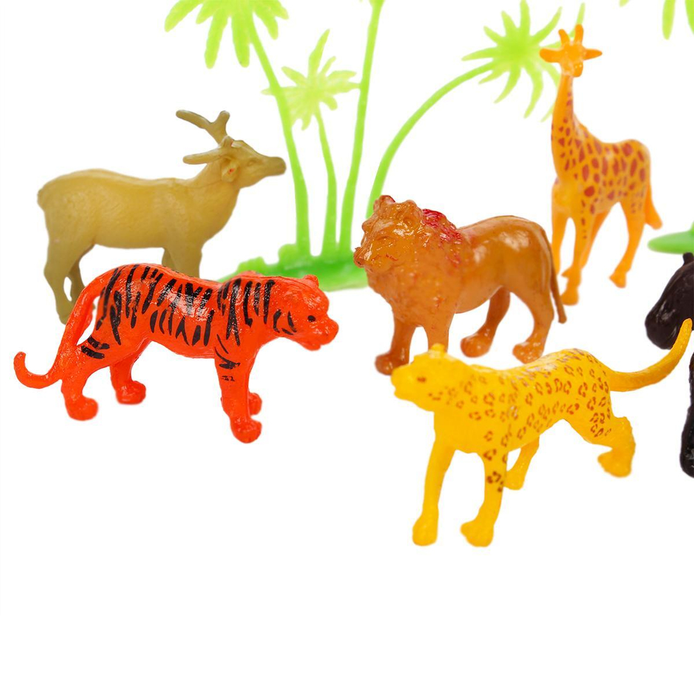 Набор диких животных 12шт, пакет 825-2