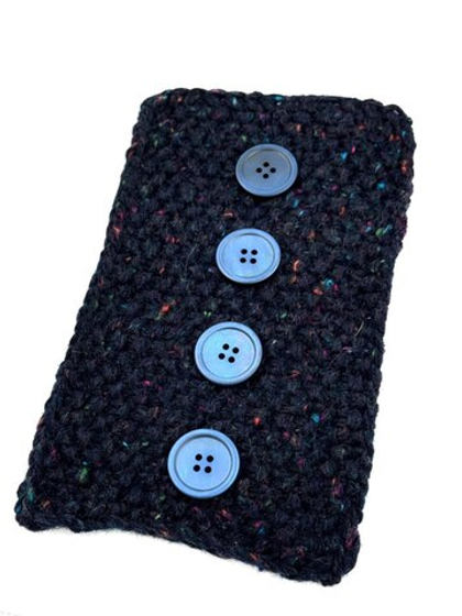 набор пряжи для жакета "Твидовая Эллегия", огни мегаполиса