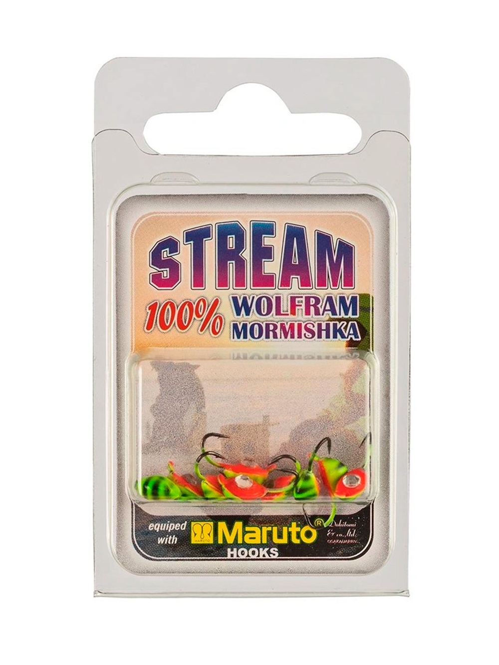 Мормышка Helios вольфрамовая Мидия с ушком крашеная 3мм 0,58гр 61 (MW-2430-61)