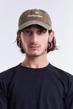 Кепка Гербарий Одуванчик Коричневая