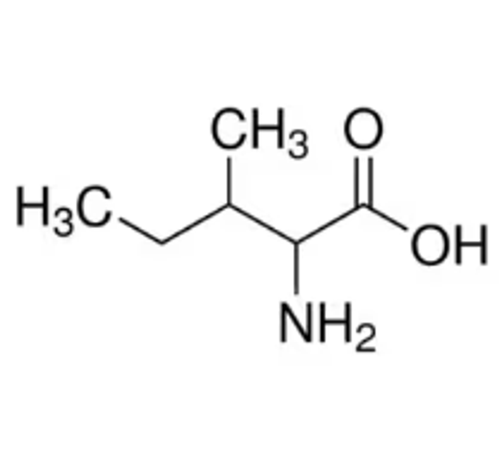 DL-изолейцин формула