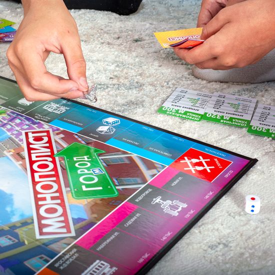 Игра настольная "Монополист. Город"