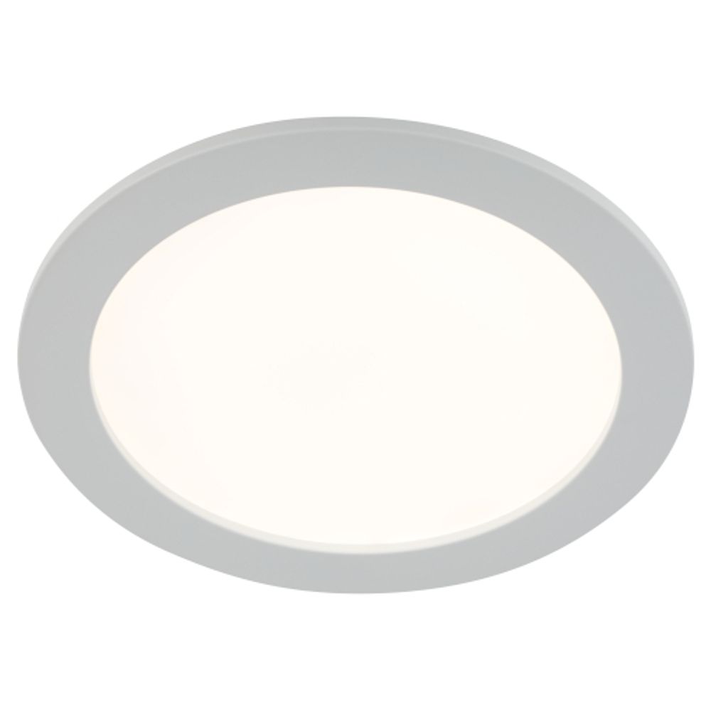 Светильник светодиодный встраиваемый Даунлайт ЭРА LED 1-18-4K Slim панель 18Вт 4000К круг | Downlight