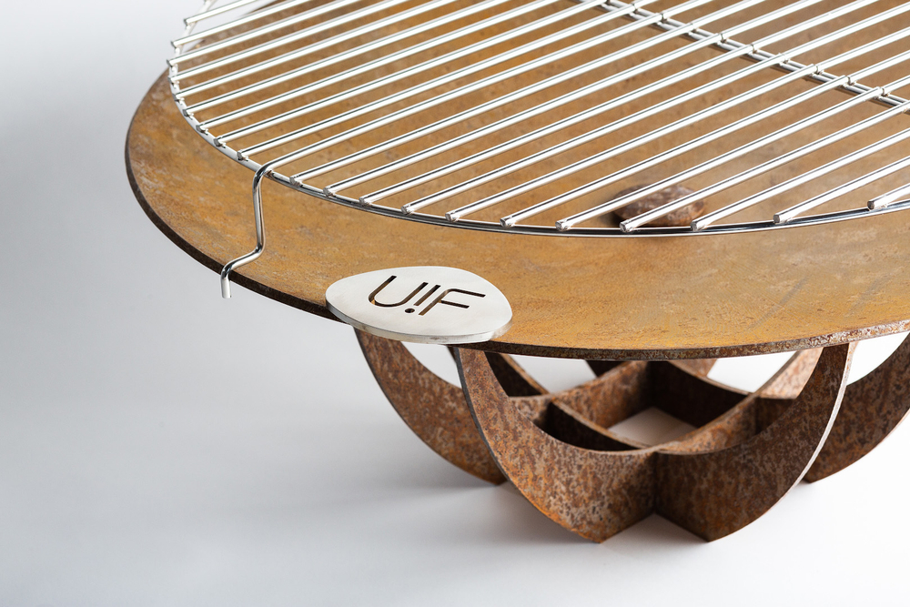 Чаша для костра с основанием Up!Flame STEEL CUP 850 HEAVY oxi