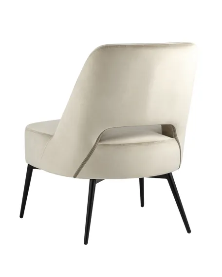 Лаунж-кресло Bost бежевый велюр