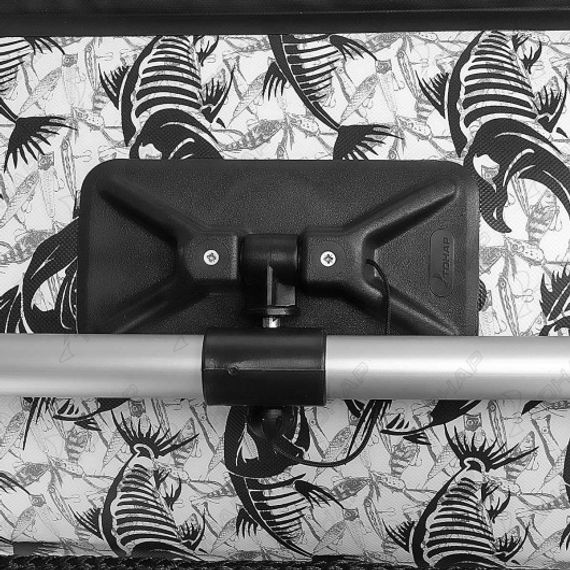 Лодка Тонар Алтай А360 (надувное дно) принт Рыбы