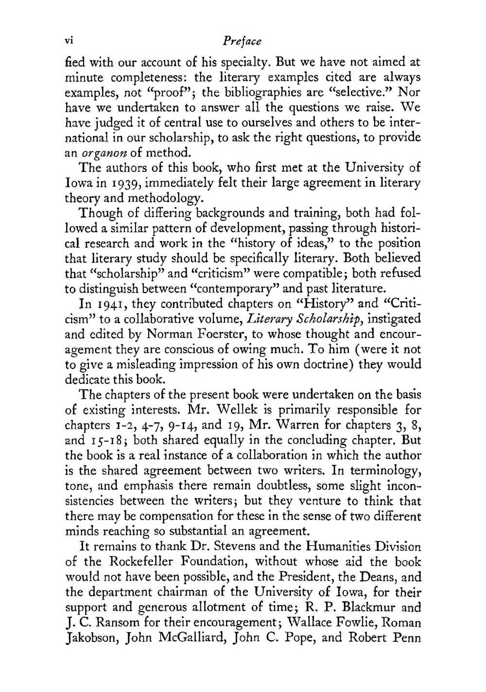 Theory of literature | René Wellek