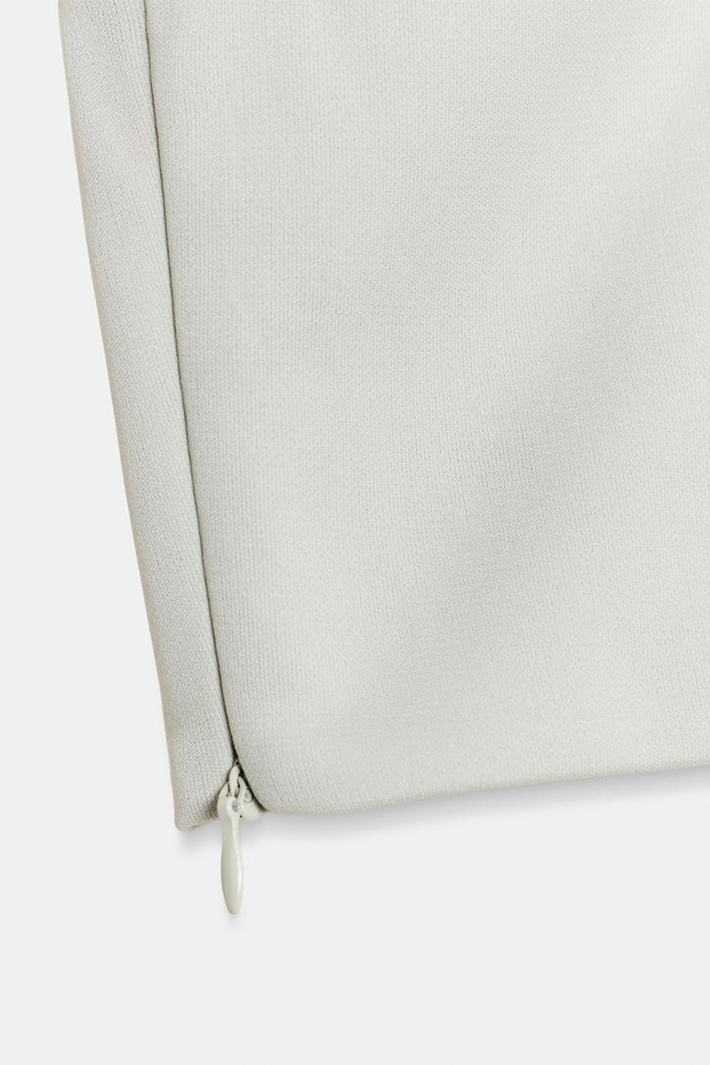 ZARA КРОП-ТОП С ПАЙЕТКАМИ, СЕРО-СИНИЙ