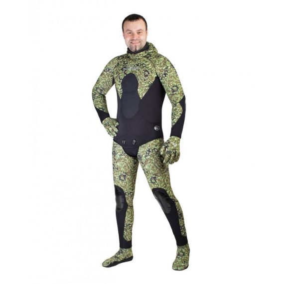 Гидрокостюм Scorpena C3 - 7 мм GREEN Camo
