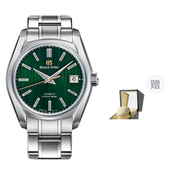 GRAND SEIKO Mechanical Movement Stainless Steel Strap Watch Men"s Watches Green Dial