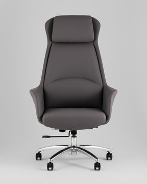 Кресло руководителя TopChairs Viking NEW серое