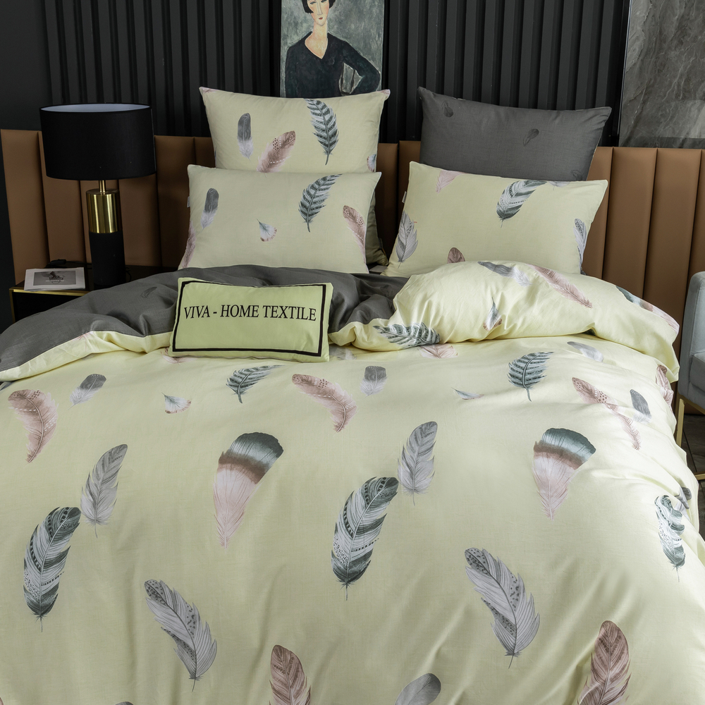 Комплект постельного белья Делюкс Сатин 100% хлопок L426