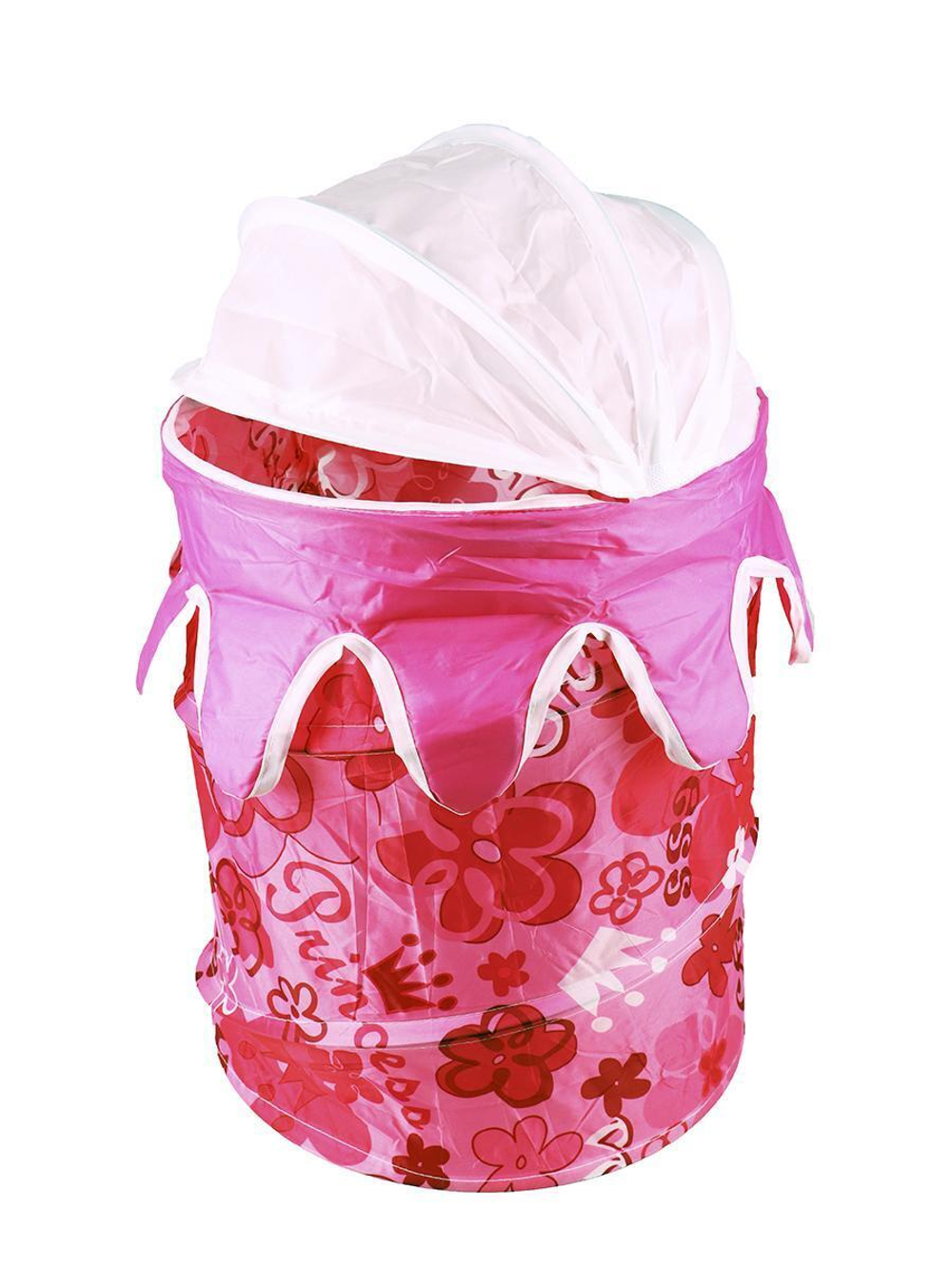 Контейнер для хранения детских игрушек (45х38 см) "Принцесса", сетка AN01307