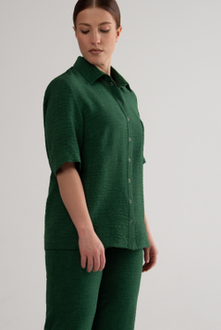 Блузка женская 3251АЕБ, Трава #527Тр093251АЕБ