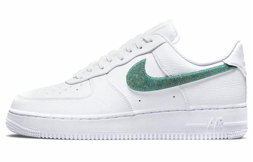 Кроссовки Nike Air Force 1 Low "Glitter Swoosh" (Женская размерная сетка)