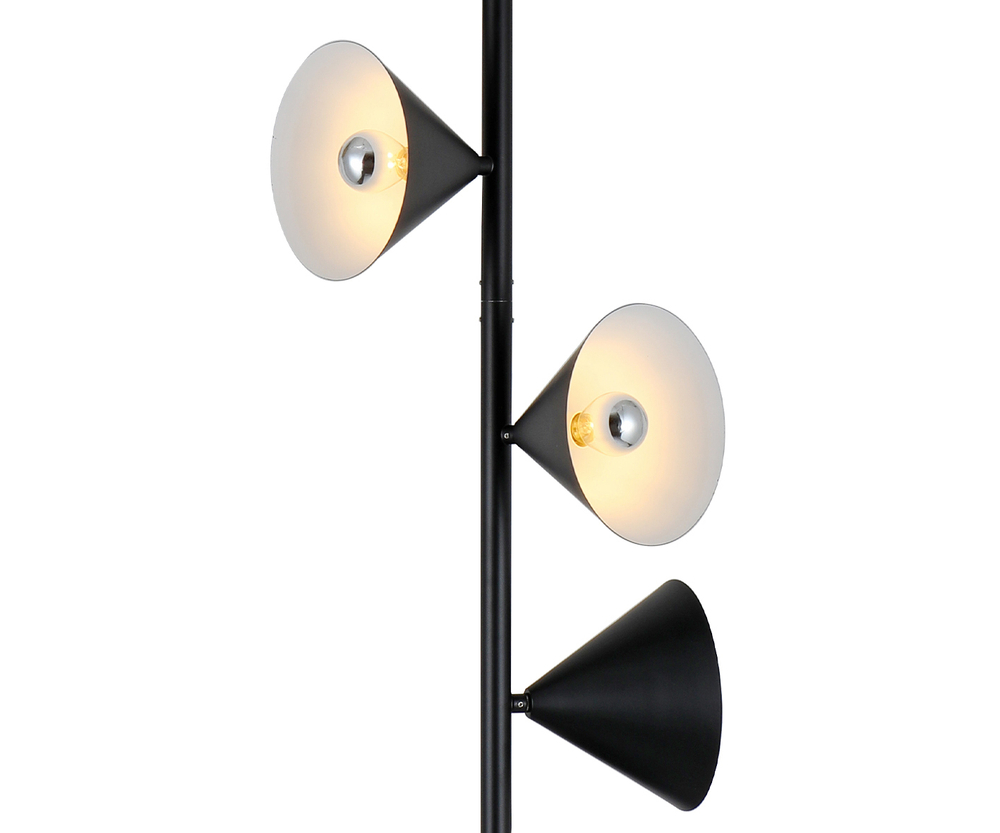 08480-F,19 Торшер Эвелин черный