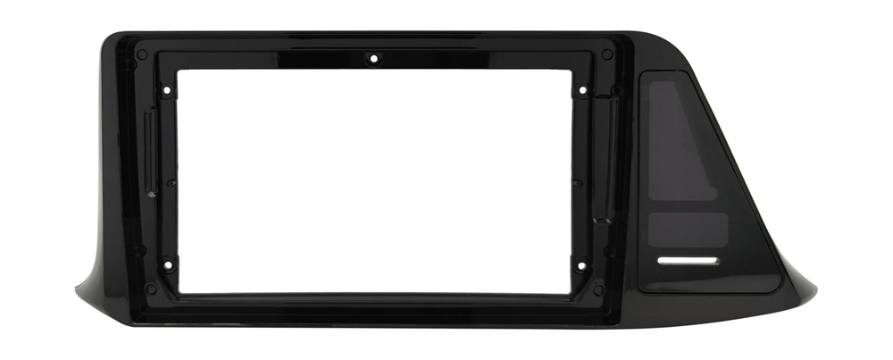 Комплект рамки с разъёмами 9"+can Toyota C-HR 2018-2023 Лев.руль (вместо 200х100мм) 133мм - Car-Smart 9549LF1