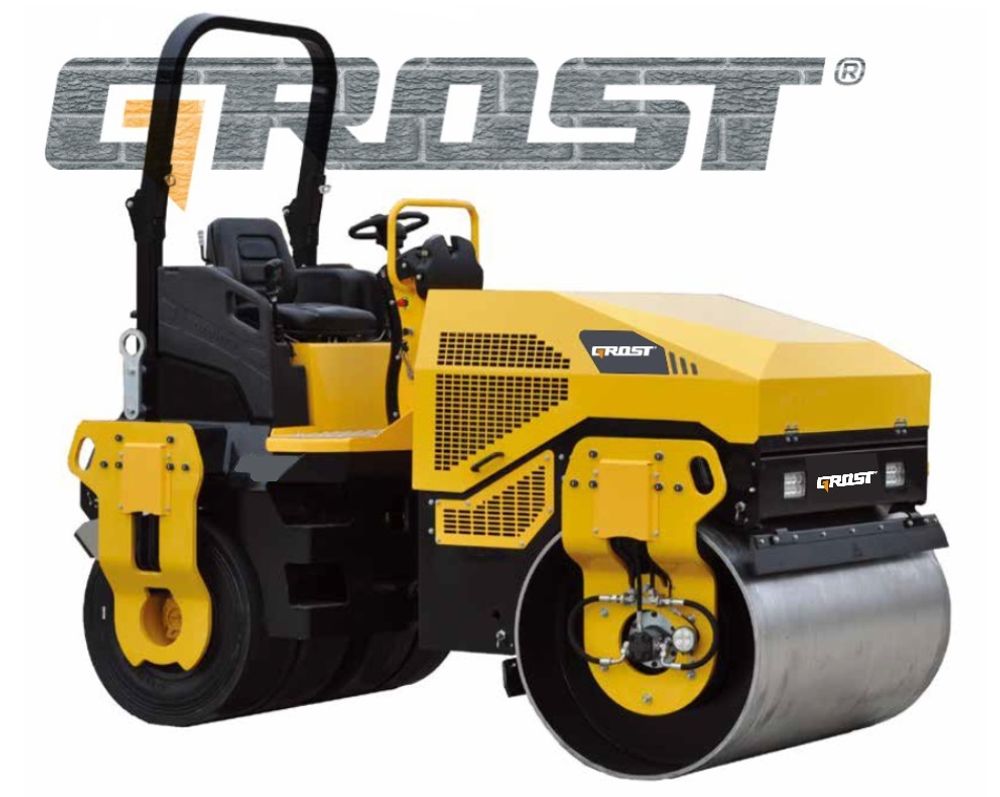 Виброкаток дорожный GROST VR4000С комбинированный - [4 т / Yanmar 4TNV88]