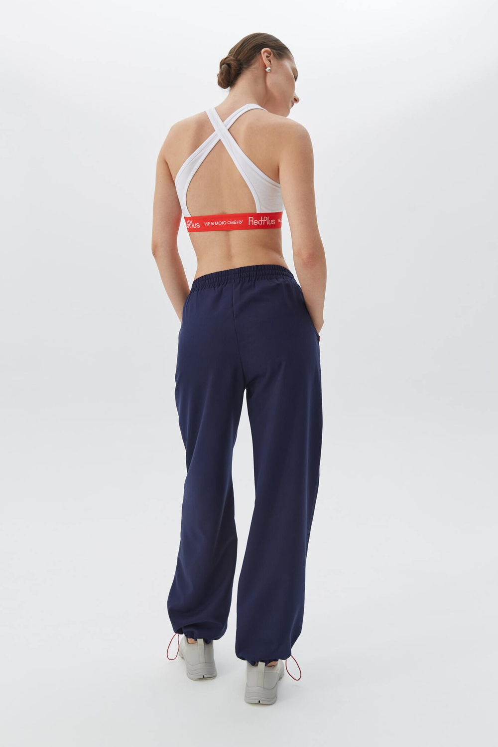 Брюки свободные медицинские женские Йошо, нэви