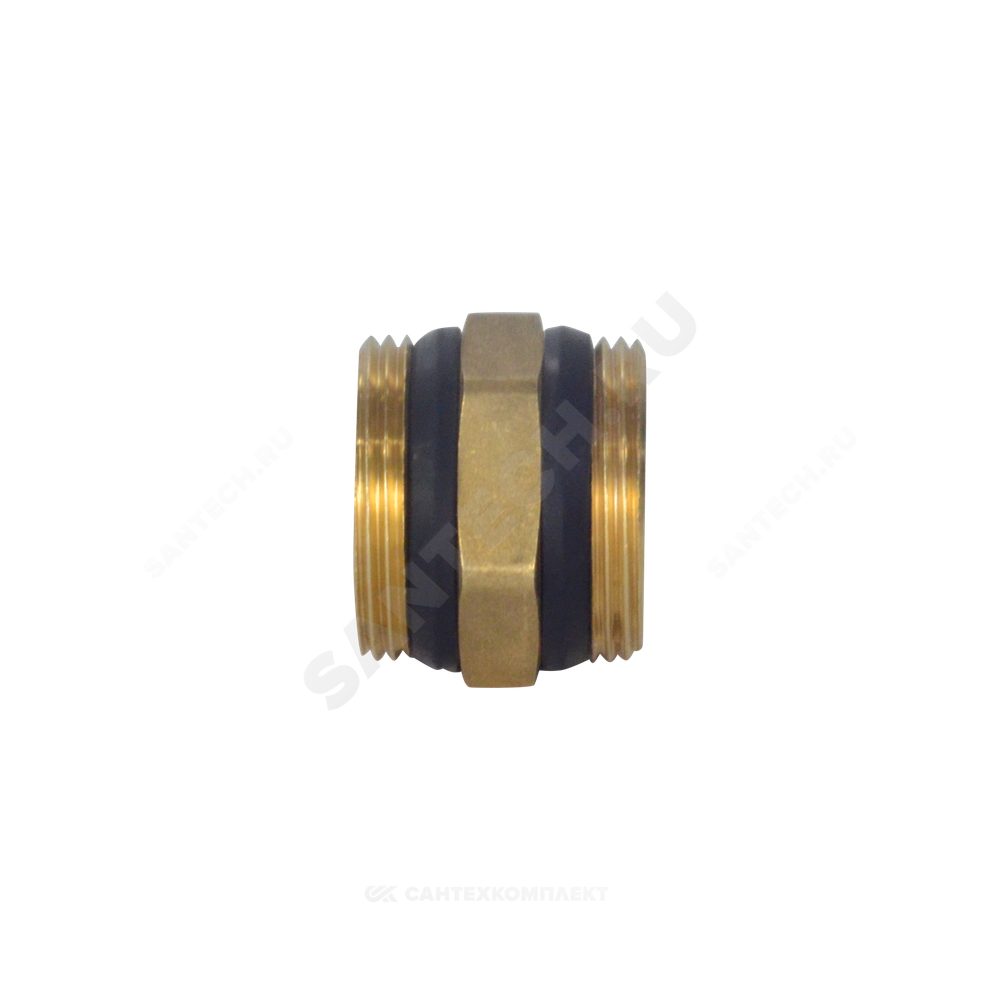 Ниппель латунь Ду 15 (1/2") НР R189D Giacomini R189DY003