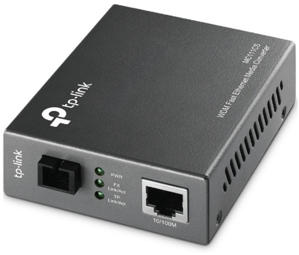 Медиаконвертер TP-LINK MC111CS черный