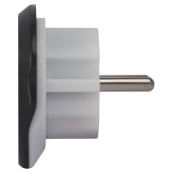 Разветвитель электрический ЭРА SP-1e-UVL универсальный на 1 розетку 16А белый | Тройники