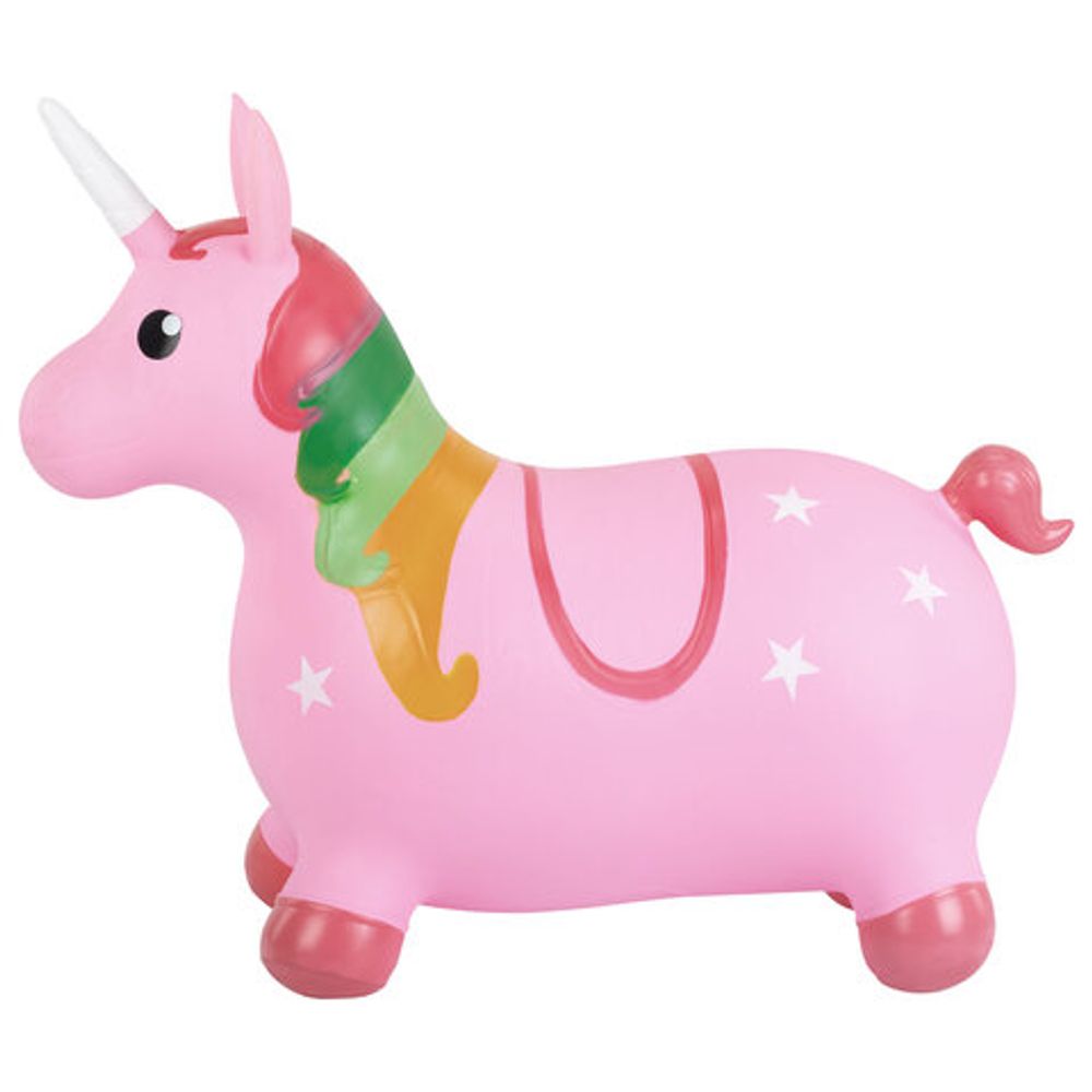 Попрыгун надувной "Единорог", 64х28х54 см, ПВХ, насос, JOLLY JOT (ДЖОЛЛИ ДЖОТ), 666128