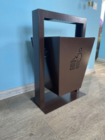 Урна металлическая УК-3 Коричневая