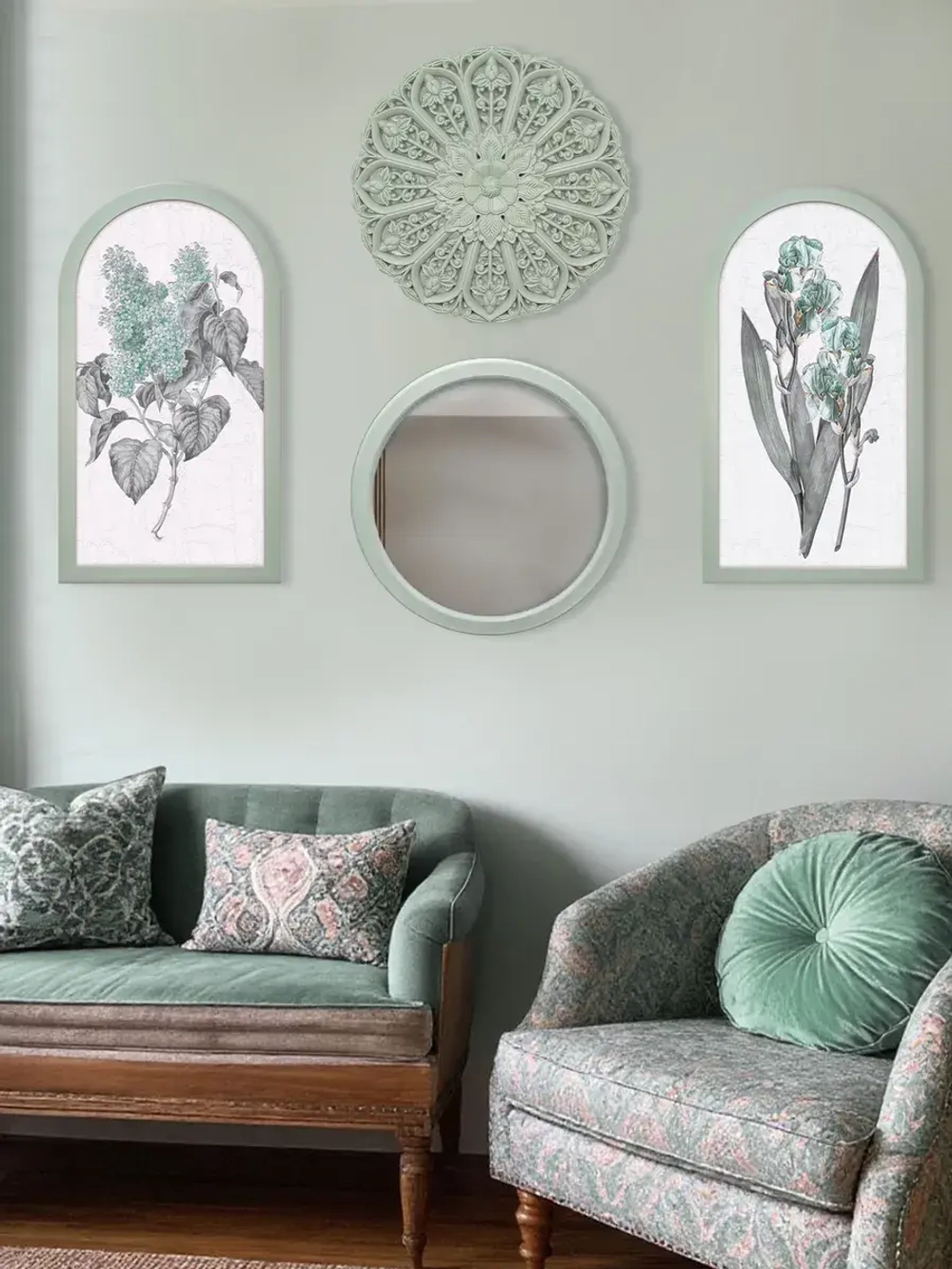 Картина на стену интерьерная в раме 72,5*40,5 см