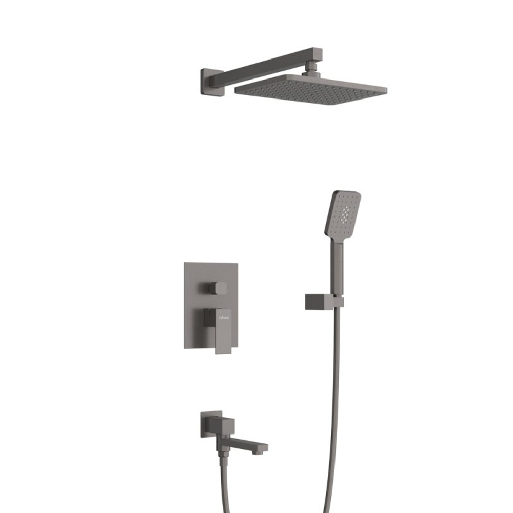 Душевой комплект встраиваемый с изливом CEZARES SLIDER-VDSET-GM