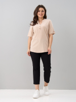 Блузка БЛ-122/фламли-бежевый
