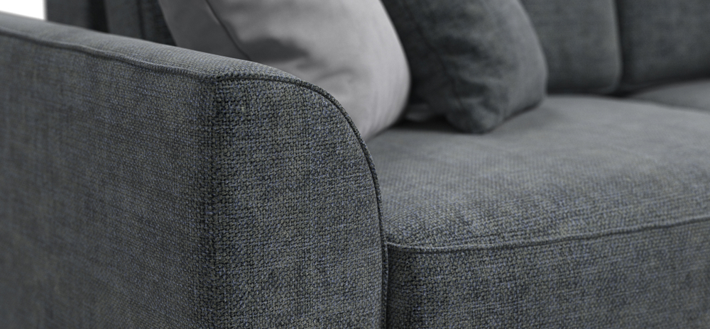 Диван Кинг Шенилл Смарт серый