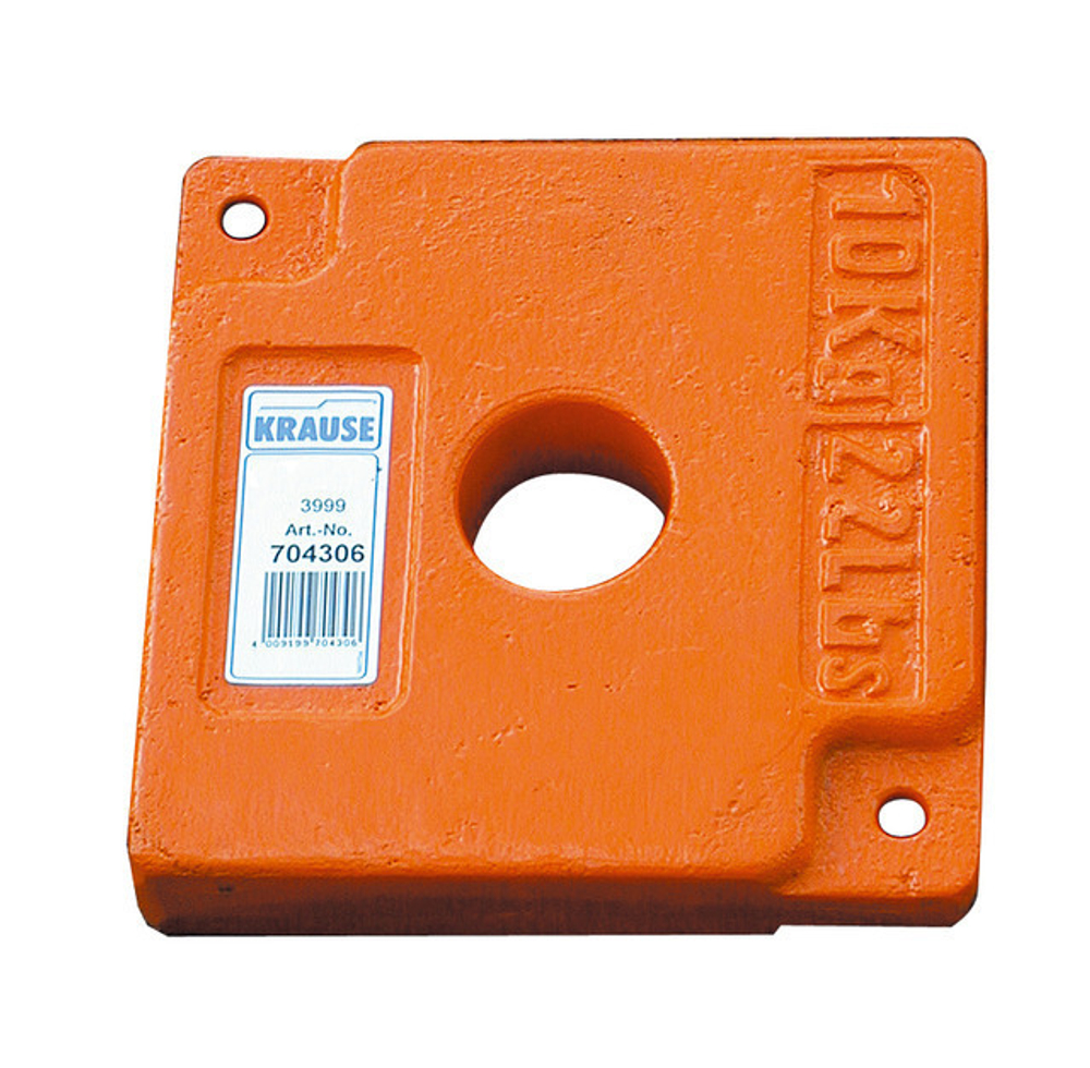 Балластный грузик 10кг. к передвижным подмостьям (704306)