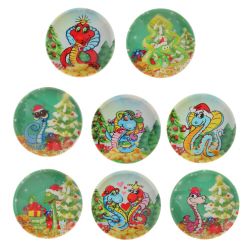 GAEM Магнит "Змейка", L3,5 W1,5 H3,5 см, 8в.