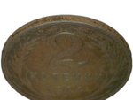 2 копейки 1924 гурт гладкий (F-VF)