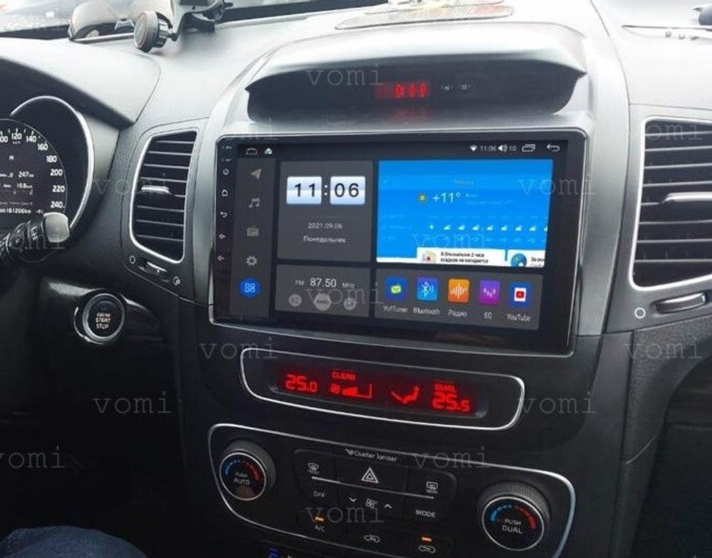 Магнитола для KIA Sorento 2012-2020 (любая комплектация) - Vomi AK531R9-MTK-LTE Android 10, 8-ядер, 4-64Гб, SIM-слот
