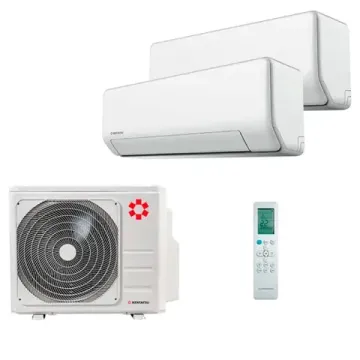 Мультисплит система на 2 комнаты Kentatsu KSGPA26HZRN1 x 2 / K2MRB50HZRN1