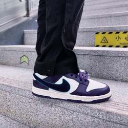 Nike Dunk Low "Chenille Swoosh Purple"