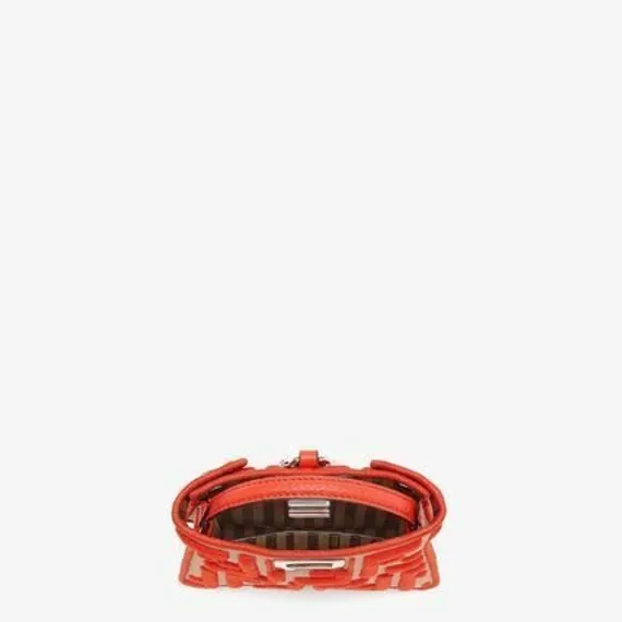 Сумка Fendi Peekaboo Iconic Mini красный