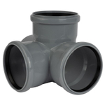 Крестовина канализационная двухплоскостная RTP 110х110х110 мм 87,5°