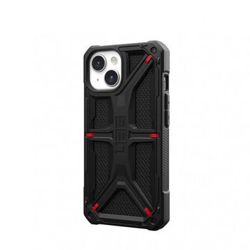 Чехол Uag Monarch для iPhone 15 Plus 6.7", цвет черный (Kevlar-Black)