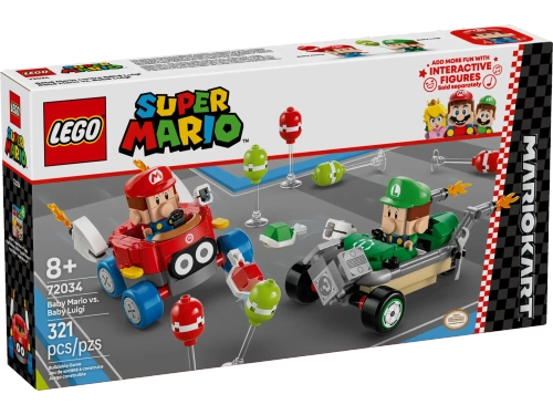 Конструктор LEGO Super Mario 72034 Малыш Марио против Малыша Луиджи