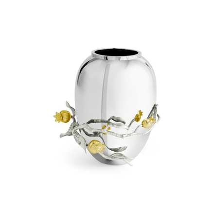 Ваза Michael Aram Pomegranate Silver & Gold (21.6 см)