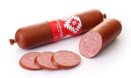 Сервелат "Коньячный" варено-копченый Брест