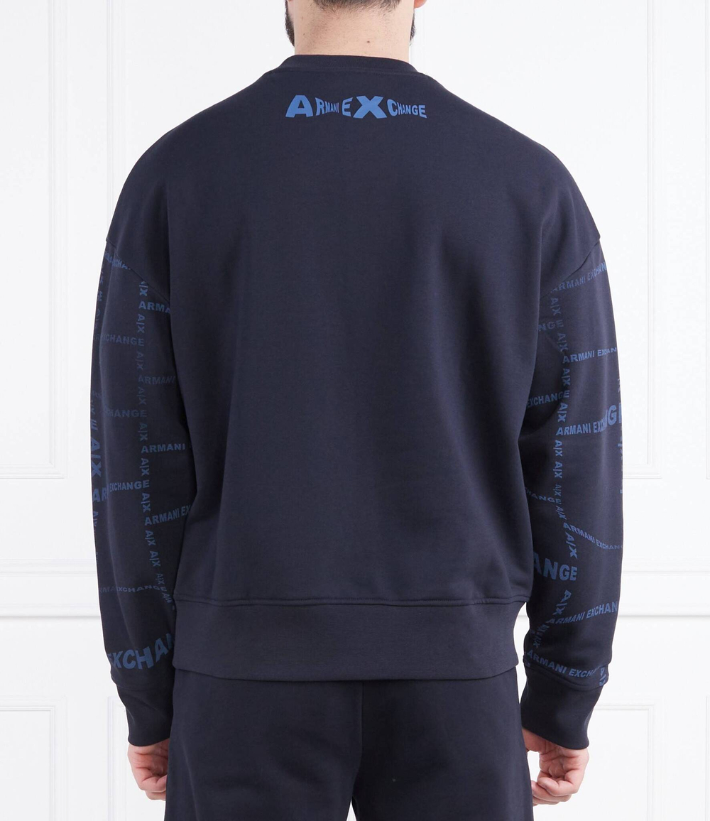 Худи Armani Exchange - темно-синий(3RZMFA ZJXAZ)